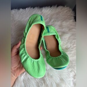 Tieks mint Green Ballet Flats size 7